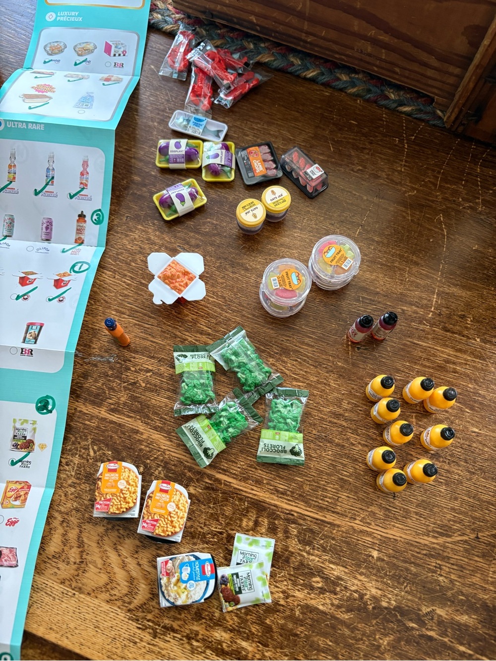 Mini brands fill the F and duplicate's - F missing about 12 items